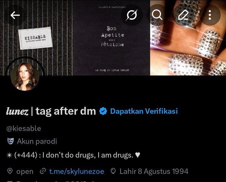 𝒍𝒖𝒏𝒆𝒛 | tag after dm tweet media