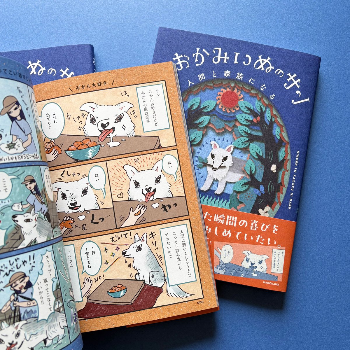 riya / 書籍「おおかみいぬのサン」3/31発売 tweet media