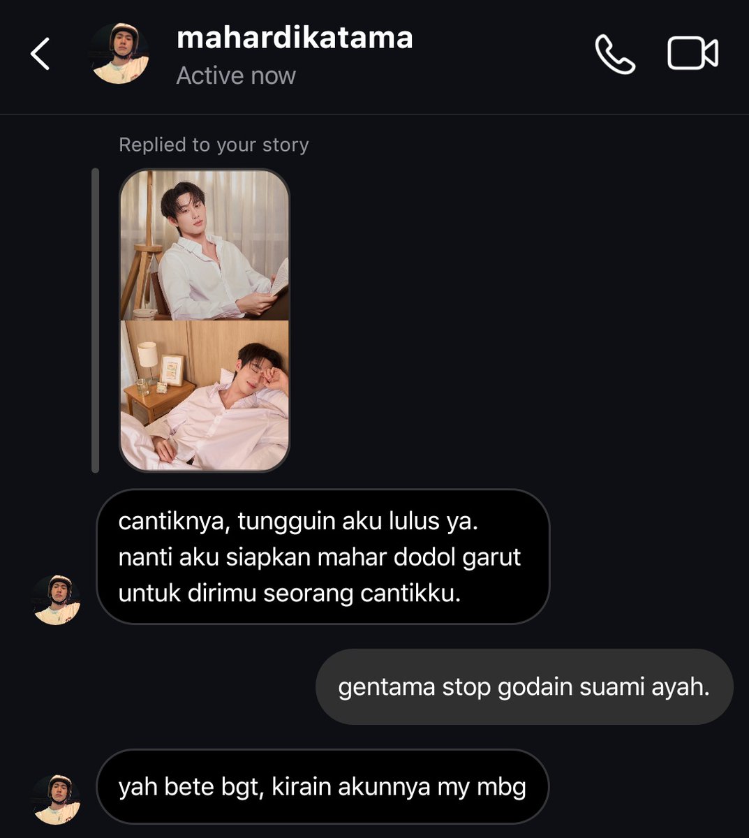skyttenani's tweet photo. a #williamest family series au. 
[serba serbi keluarga ayah sesa.]

—;stop godain suami ayah, gentama. 

ft. Chokun, Almond. https://t.co/2zVRNBZvjO