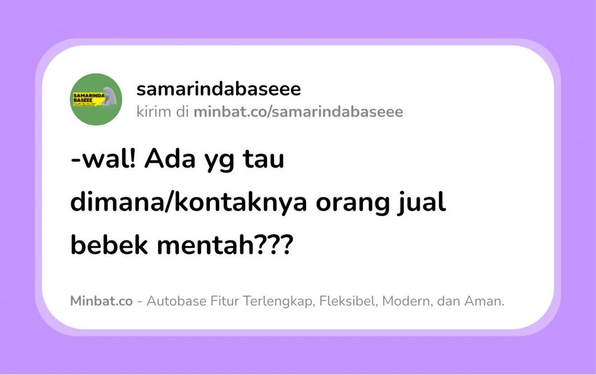 Samarindabaseee-nya 3 tweet media