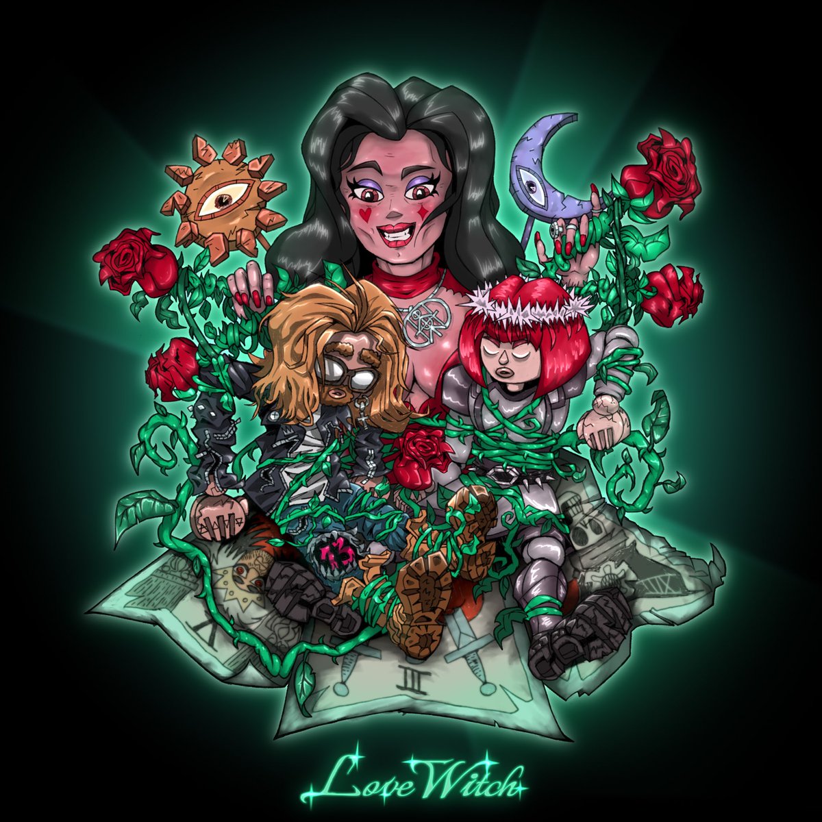 real13dge's tweet image. Love Witch featuring @countdragons prod @novafled drops 3/27 !!

Art by @bezbique inspired by @Hunnyindapants @missannabiller &amp;amp; @msrobinsun 

Distribution with @WAVdistro 

#thelovewitch #newmusic #underground #releasingwithwav #fleegang #fleepop