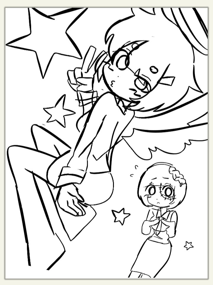 Tried to draw on phone 🤳