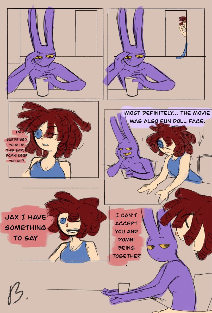 _blubunnii_'s tweet photo. Rules are rules… part 2. I’m trying coloring let me know what you think, also this is that same morning. #tadc #funnybunny https://t.co/bUVHwVi5Xp
