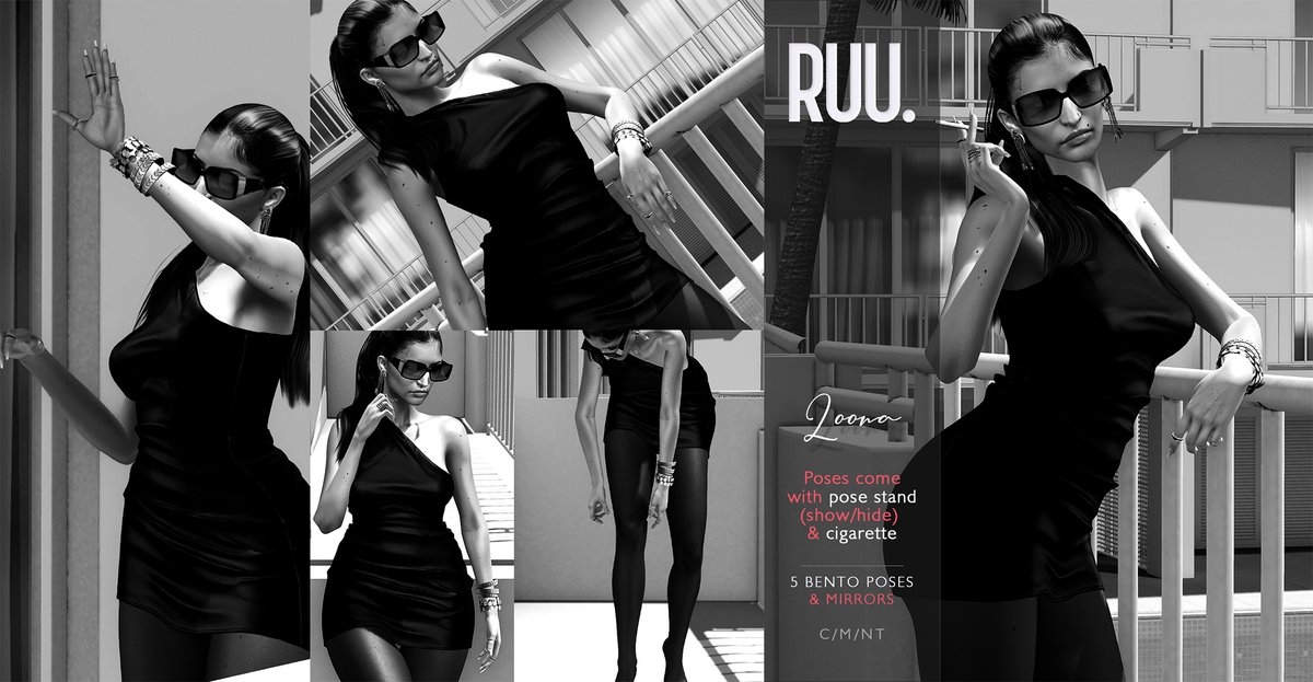 StudiOneiro's tweet photo. ✨ RUU. Loona BENTO poses landing in Dubai event!
From March 20 → April 15
https://t.co/XxKyo1Aon8
----
#secondlife #Dubaievent #RUU. #bento #slposes https://t.co/kLEG7H2kn9