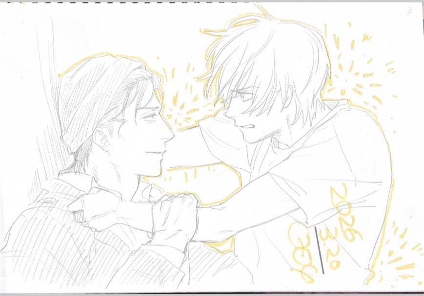 お預かりしたスケブ全て描き終わりました〜!取りに来てください! 