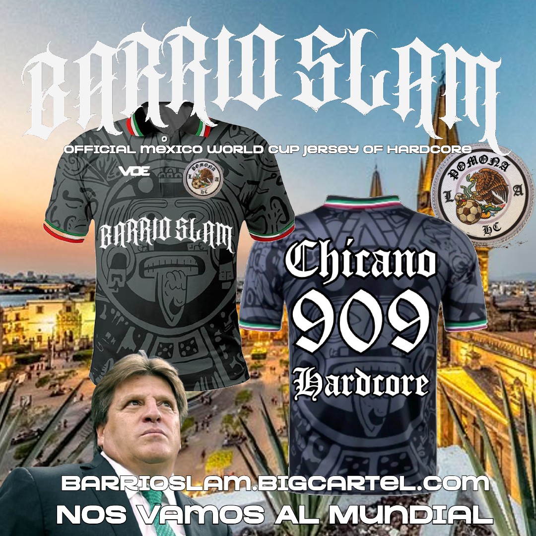 BarrioSlamHC's tweet photo. OFFICIAL MEXICO WORLD CUP JERSEY OF HARDCORE 

https://t.co/wWqixqRrND https://t.co/qgod8AhqIT