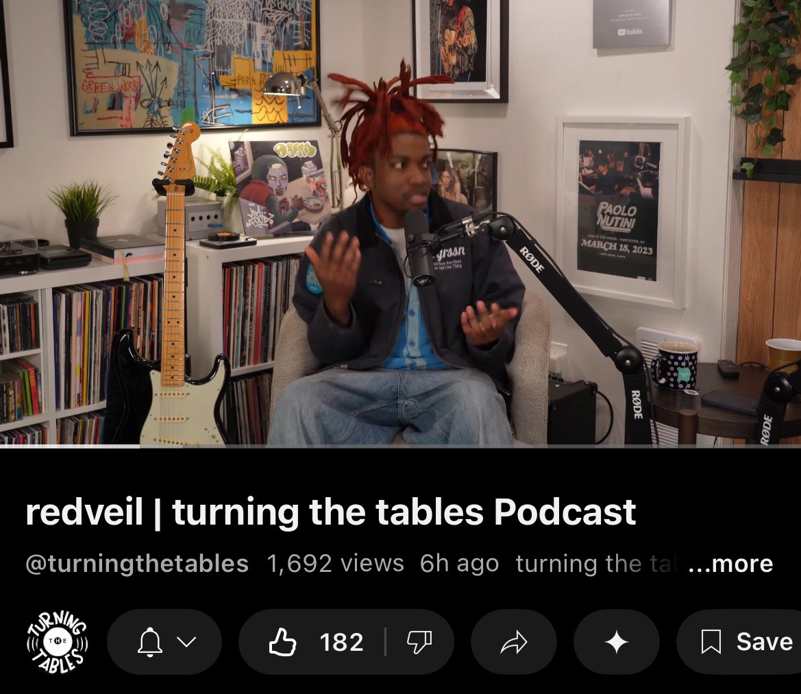 redveil's tweet photo. talked ab album process, fav tour moments, n more :) @turningthetbles https://t.co/XWHIXtIPF5