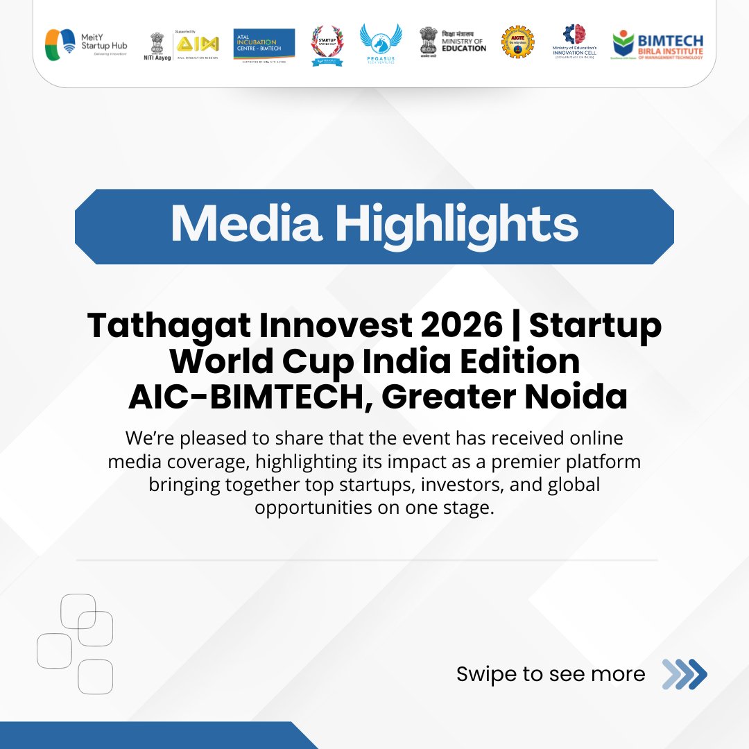 AIC-BIMTECH tweet media