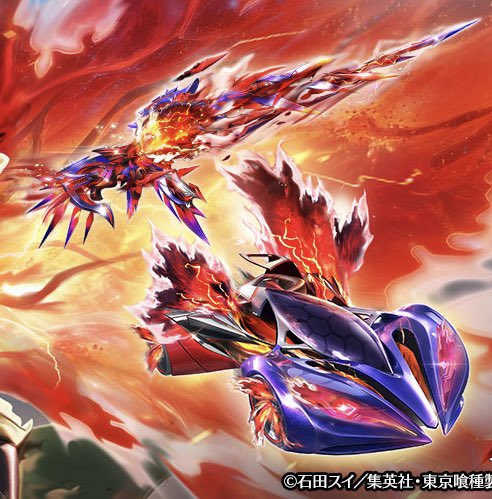 ◤喰種殿堂！？スキンが公開🩸◢

スキンの見た目から
『EV車:霧嶋董香』『M4A1:霧嶋董香』
など、予想が立てられています🔎

皆さんはどの武器・車両が実装されると思いますか？
#荒野行動 #東京喰種コラボ