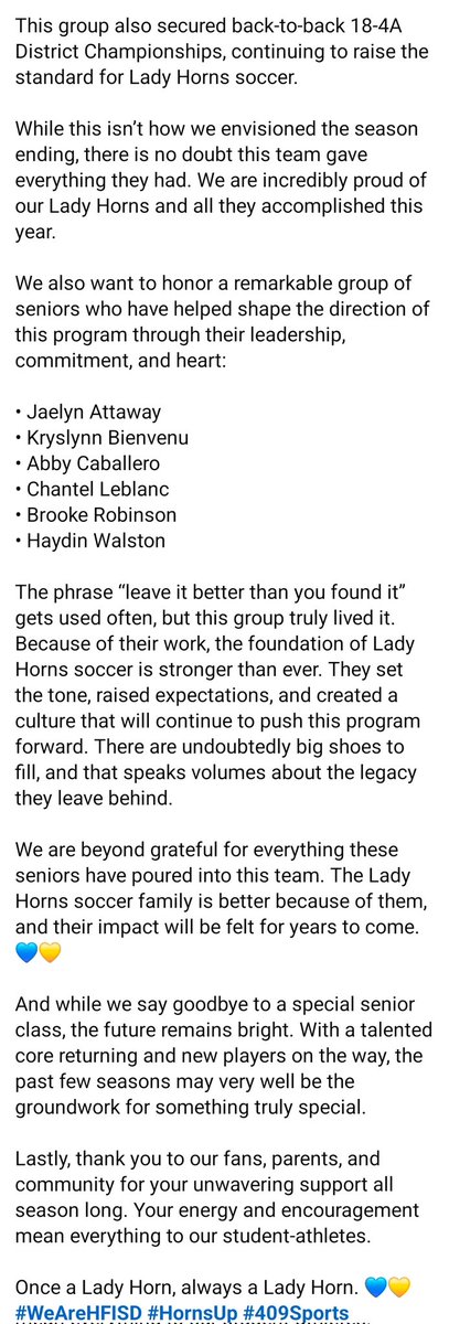 Hamshire-Fannett ISD Official tweet media