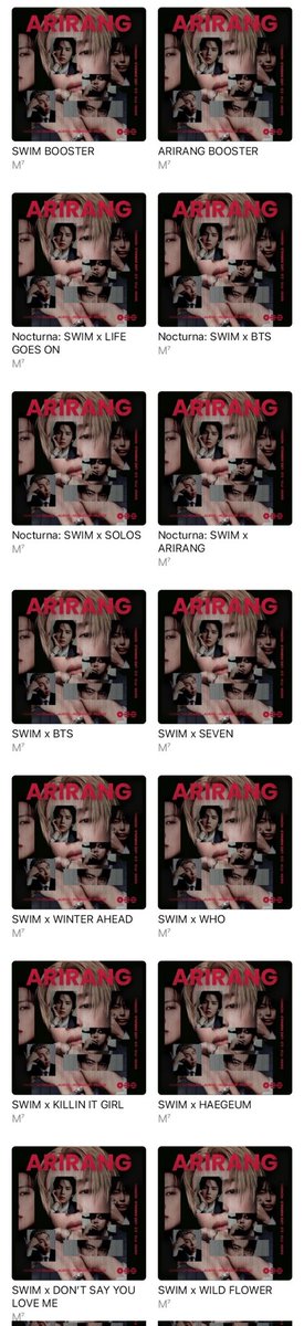 kimjkxs's tweet photo. — 🎧 | Playlists enfocadas en ARIRANG &amp; SWIM de #BTS en Apple Music y Spotify (nocturnas + cortas + miembros + 1B + 2B). Abajo encontrarán el detalle de cada una de ellas. 🛳👨🏻‍✈️

ARIRANG BY BTS IS COMING
ARIRANG IS COMING

+ playlists (↓) | #BTS_ARIRANG #BTS_SWIM https://t.co/lcbo2DfjrY