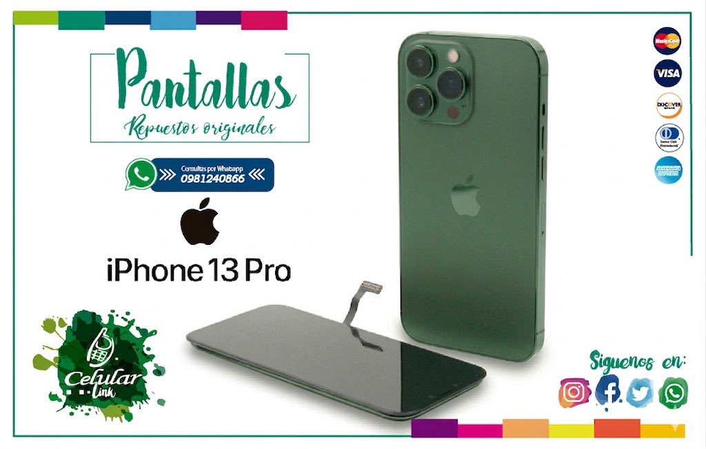 celularlink's tweet photo. Display, pantalla iPhone 13, 13 pro, 13 Pro Max.
Todos los modelos 
#celularlink https://t.co/1cb83D1RHN
