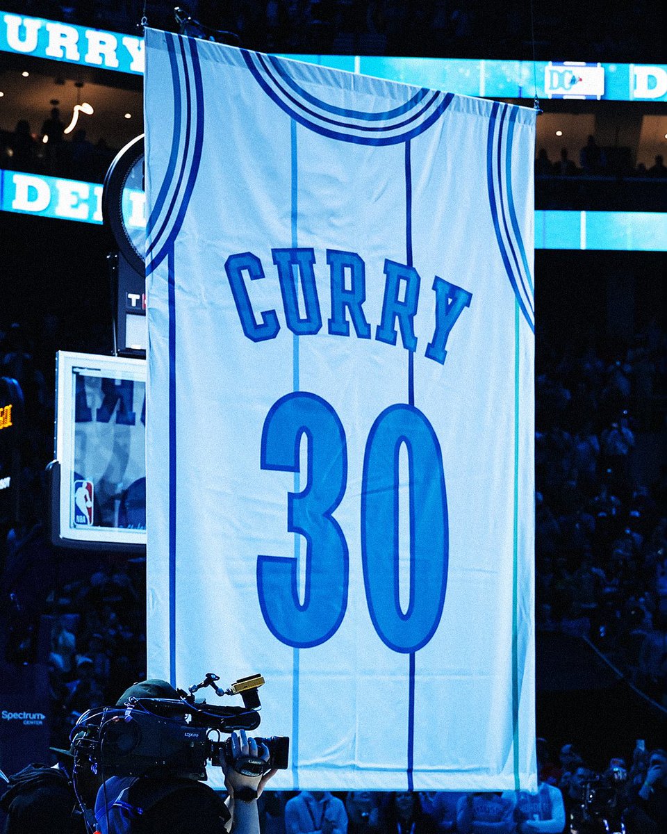 NBA's tweet photo. Immortalized in the Charlotte rafters 📸 https://t.co/IfD58JR28M