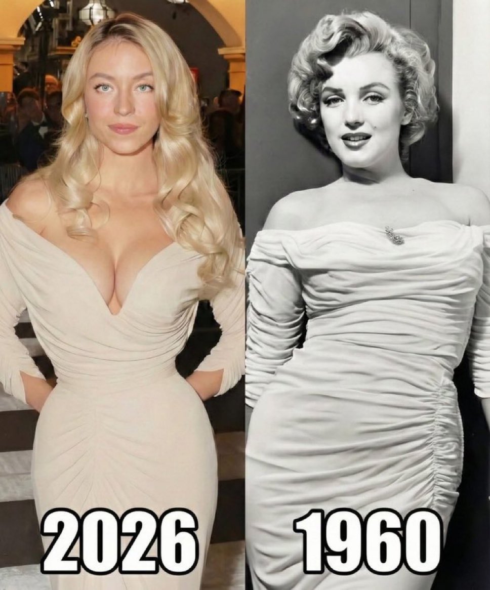 A Sydney Sweeney é a Marilyn Monroe dessa geração