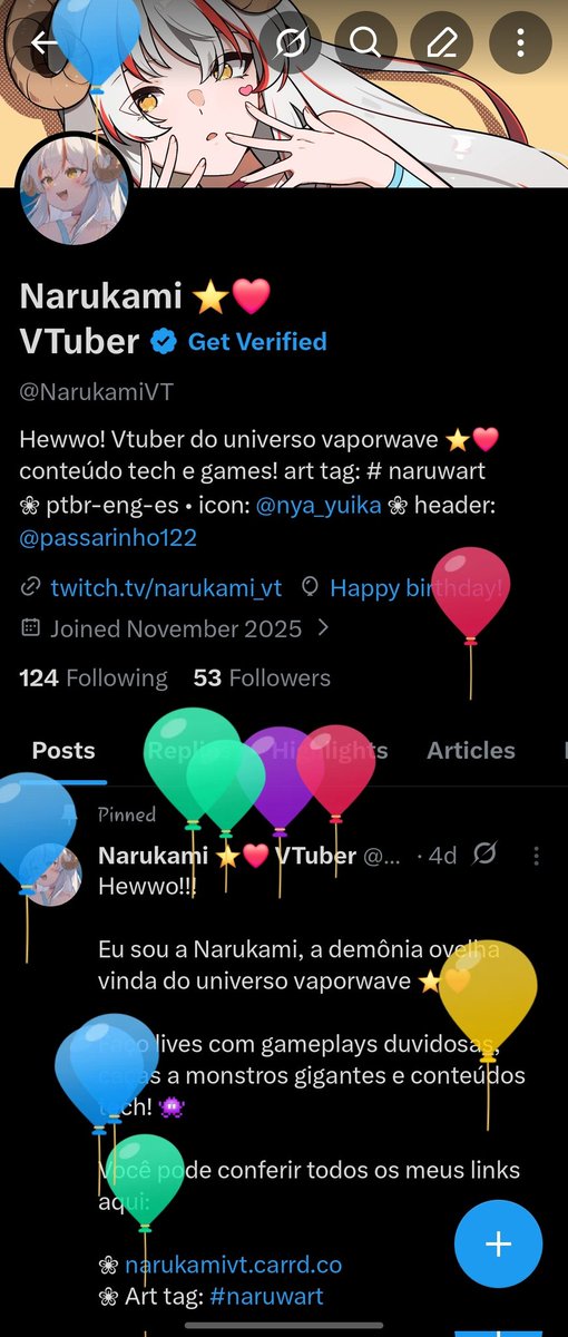 Narukami ⭐❤️ VTuber tweet media