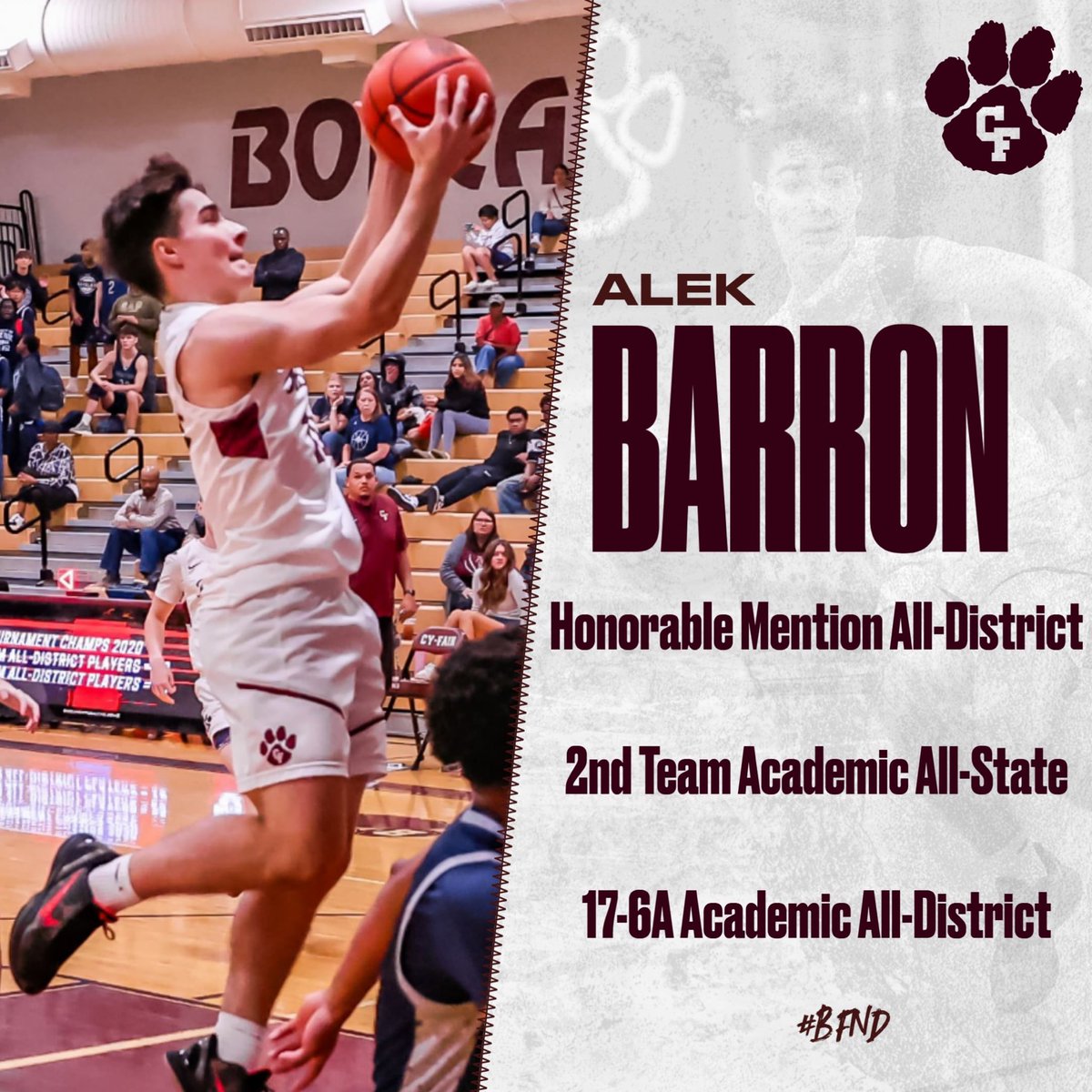 CyFair Men’s Basketball tweet media