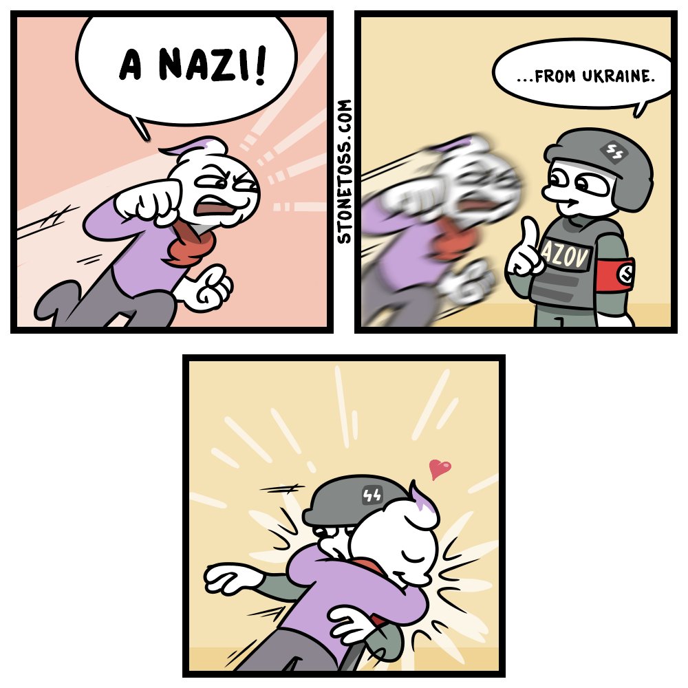 Stone tossers tweet media