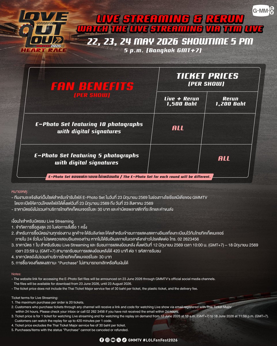 Thaiticketmajor tweet media