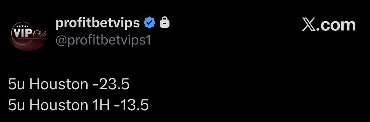 ProfitBets tweet media