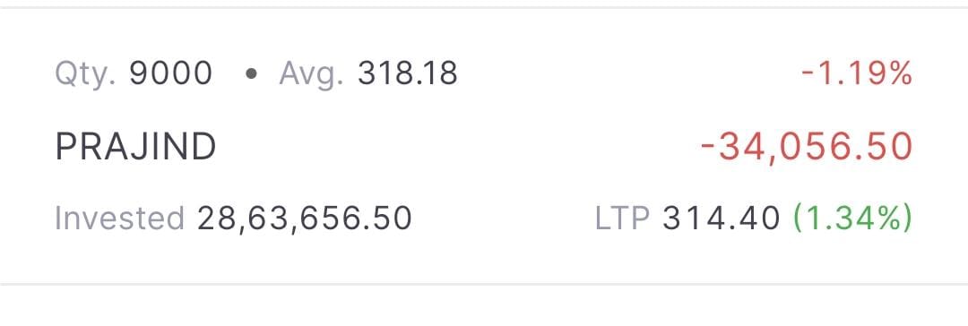 darvasboxtrader's tweet image. No profit, itz ok..#sugar
But it saved a gud chunk of portfolio from last 10 days Brutal fall..
Itz time to swing..milke krenge swing...saath m hoga swing..

#DARVAS🥸