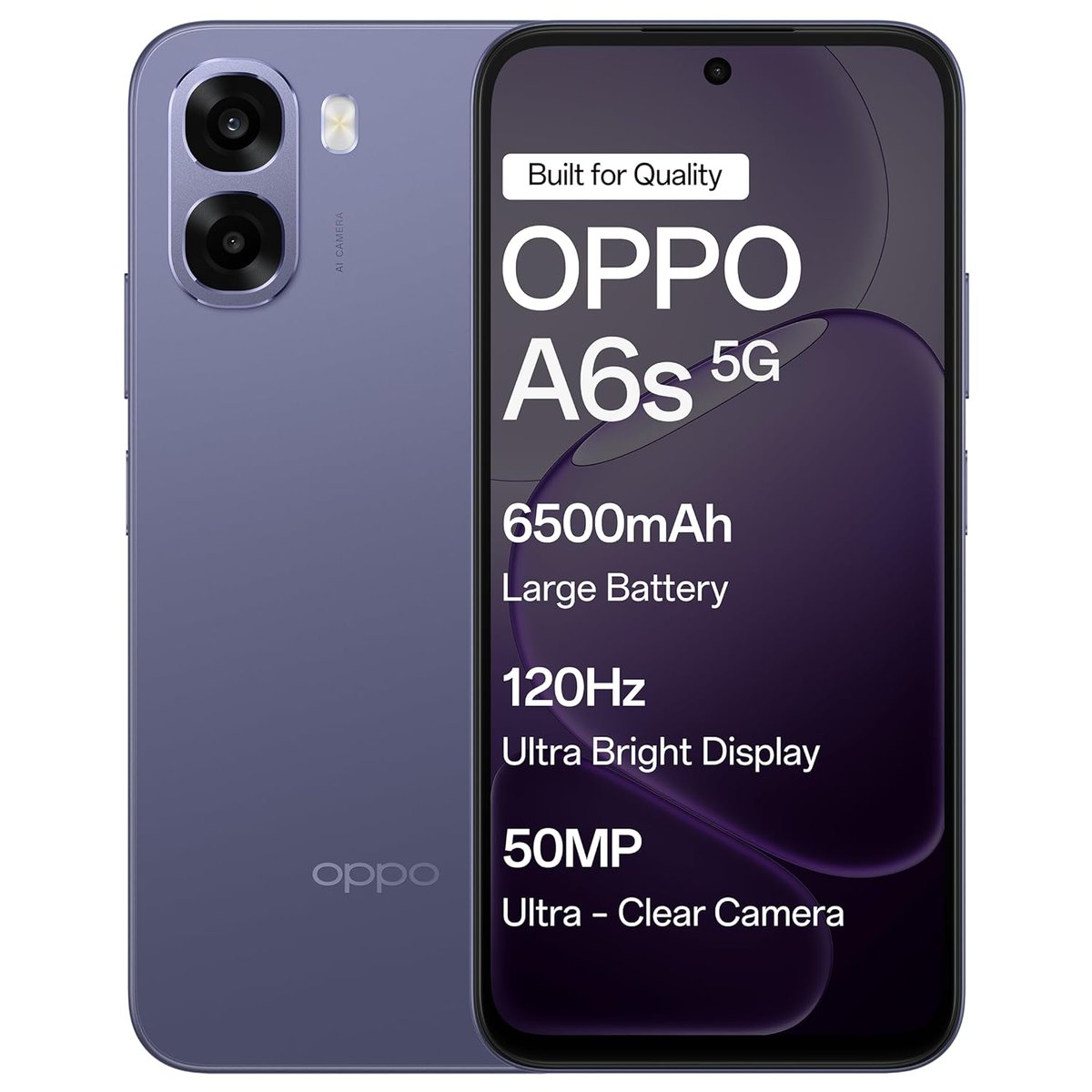 Oppo A6s 5G

link - amzn.to/4sYescJ

₹20,999 Deal Price (30% Discount)