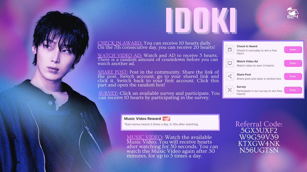 CODE 624 FAN BASE tweet media