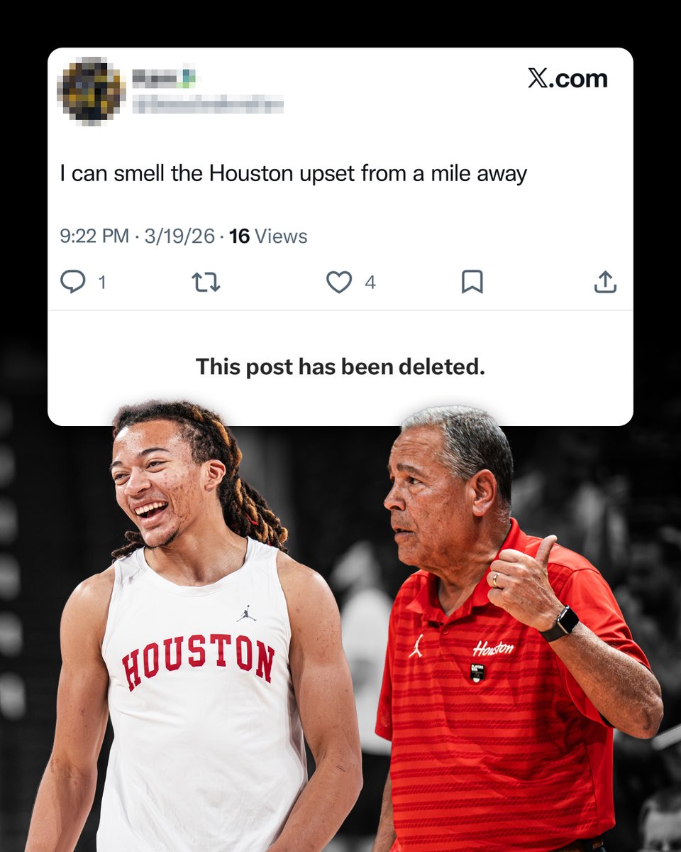 University of Houston tweet media