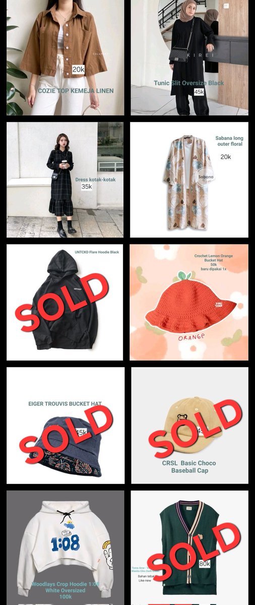 rafthv230's tweet photo. WTS PRELOVED 

👣Sepatu Charles &amp; keith
🌱Kacamata heykama
🌷Tunik, outer, hoodie, topi

🍊 Co bisa lewat shopee/oren
📌 Dom jogja

Detail Dm yah

#zonauang #zonajajan #sepatu #sandal #boots #ck #cnk #eiger #crsl https://t.co/tK2dtGK067