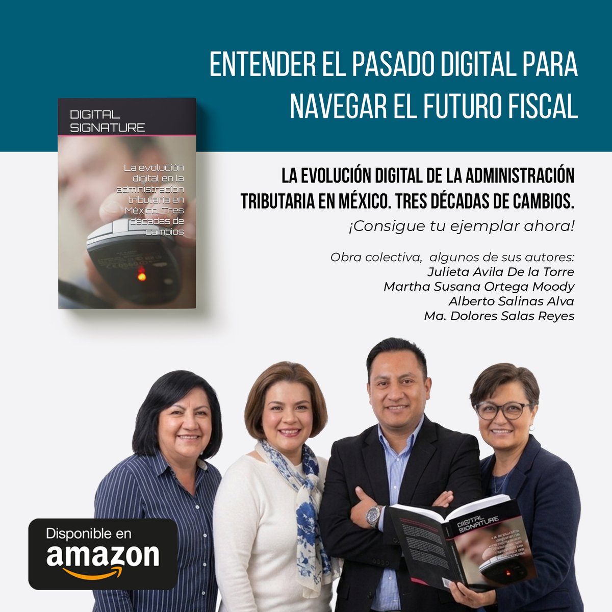 📖 Una lectura imprescindible para quienes viven, analizan y construyen el sistema tributario del país. 📷 #CFDI #firmaelectronica #SAT #gestiontributaria #PresentacionLibro
