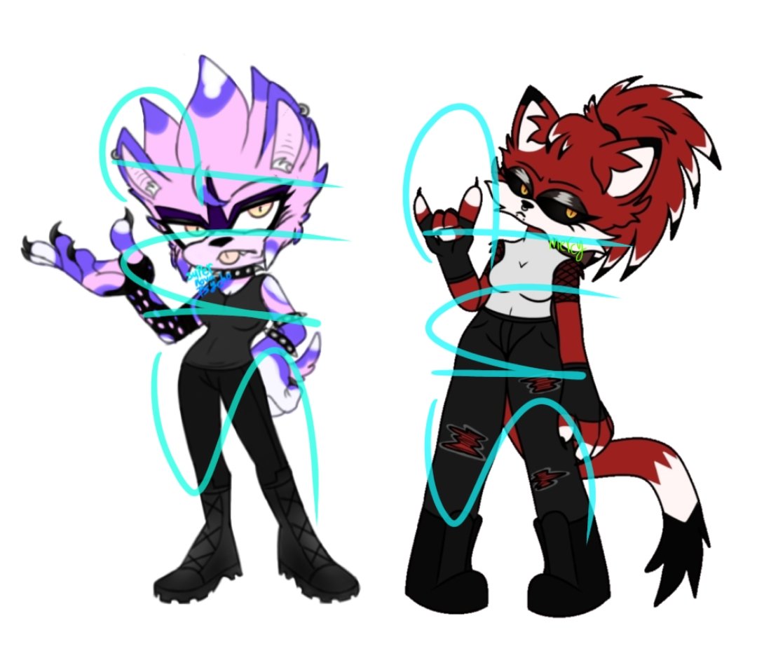 SNPNova2005's tweet image. Redesigned my sonic sonas colors a little
