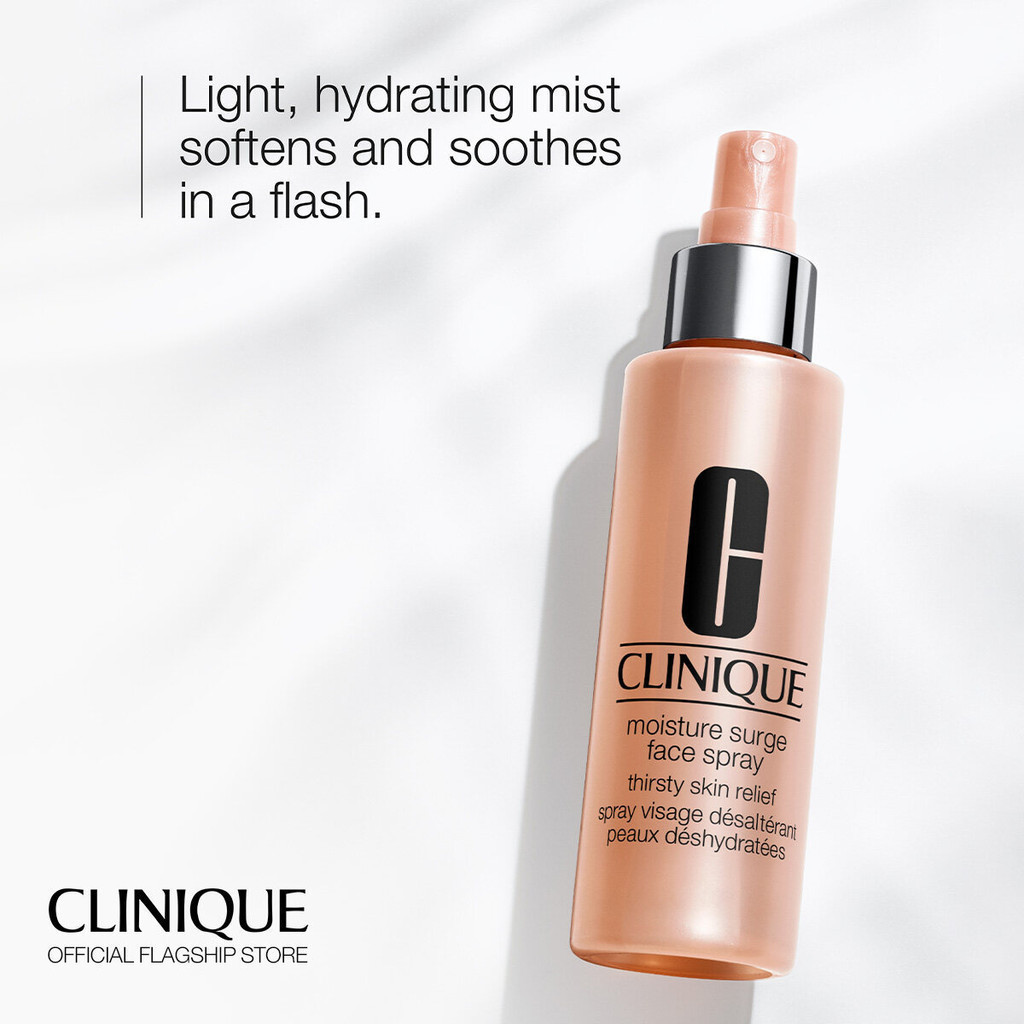 red_sun109's tweet photo. Check out Clinique Moisture Surge Face Spray Thirsty Skin Relief 125ml for RM129.90. Get it on Shopee now! https://t.co/5HnIXRL7lH
#facespray https://t.co/WpDOWkLMOx