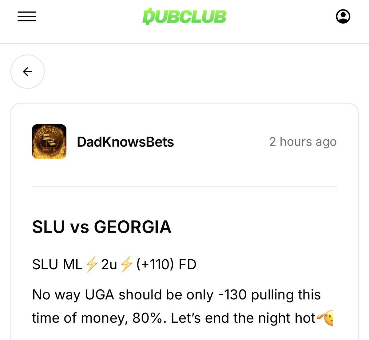 Dad Knows Bets tweet media