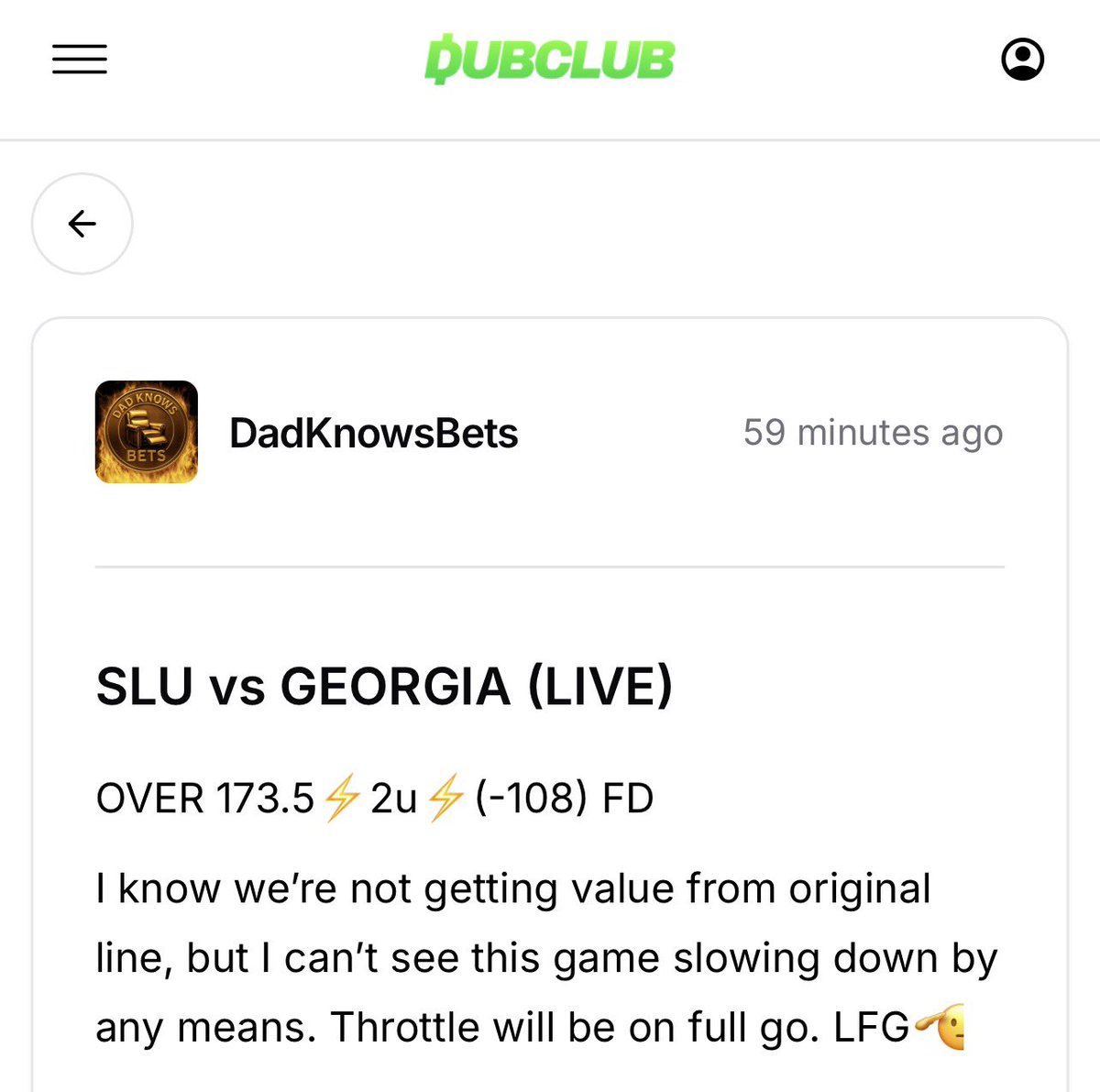 Dad Knows Bets tweet media