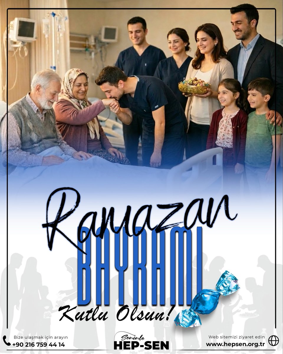 Ramazan Bayramı Kutlu Olsun!

HEP-SEN 

Türkiye'nin En Genç ve Dinamik Yeni Nesil Sağlık Sendikası <a href="/hepsen_2020/">HEP-SEN</a>

🌐 hepsen.org.tr 
☎️ 0216 759 44 14
📱 linktr.ee/hepsen_2020

#ramazanbayraminizmübarekolsun #ramazanbayramınızkutluolsun #RamazanBayramı #Bayram