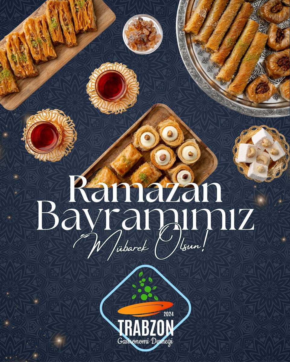 Trbgastroder's tweet photo. Ramazan Bayramınız Mübarek Olsun

Birlik, beraberlik ve paylaşmanın en anlamlı simgelerinden biri olan Ramazan Bayramı’na ulaşmanın mutluluğunu yaşıyoruz.

Bayramınız mübarek olsun. https://t.co/7s2AyURGd2