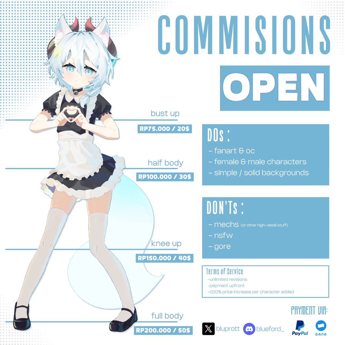 Blueford (Commissions Open) tweet media