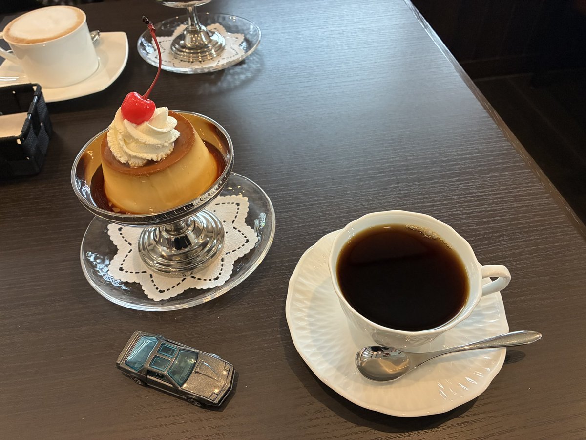 あんひにでこーしーたいむ🍮☕️