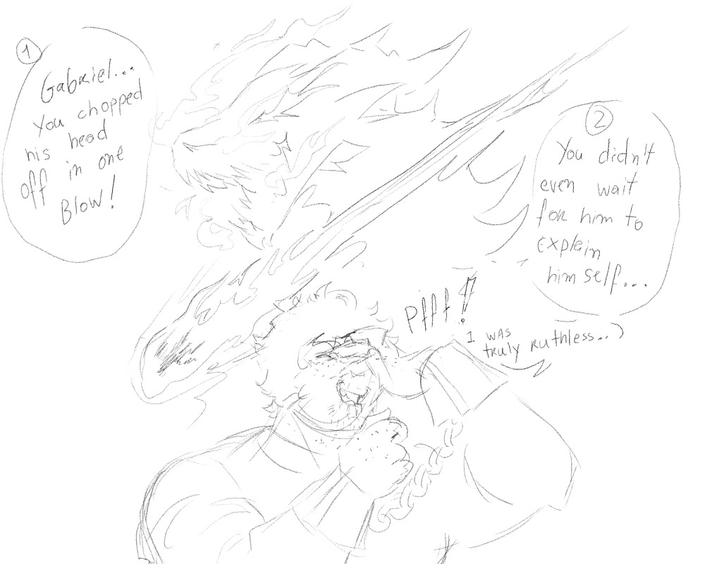 Out of nowhere, I got the urge to draw an old oc from two years ago, hehehe.

Gabriel, the unluckiest oc you'll ever see! 

#oc