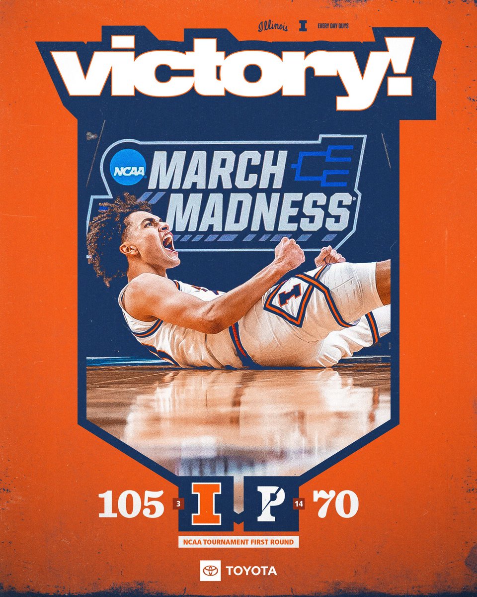 SolidSportsBets's tweet photo. FIGHTING ILLINI BREAK 💯 POINTS!

Illinois played like a team possessed in the 2nd Half and ran away with a 105-70 win against Penn. We CASH our Team Total with ease! ✅🏀 https://t.co/0Yn6nBZ7zF