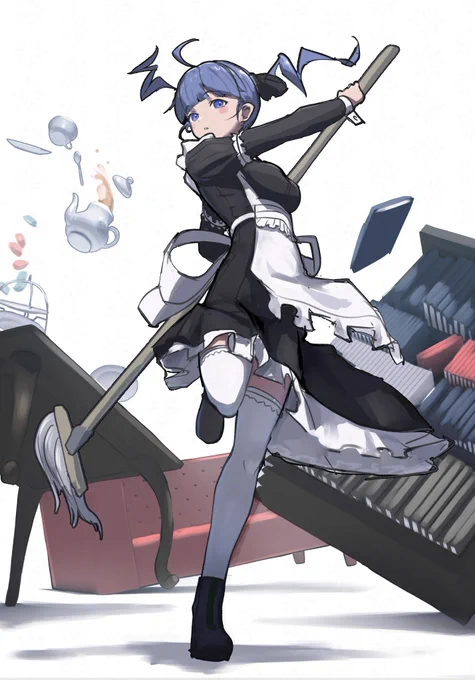 お掃除メイドさん