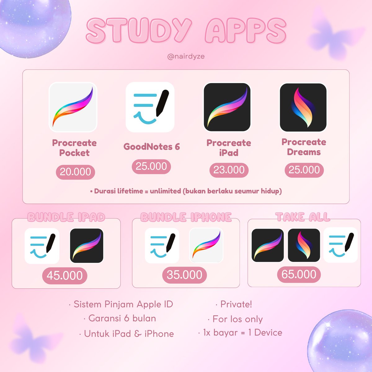 Fluty! jual dazzcam procreate game papas goodnotes tweet media