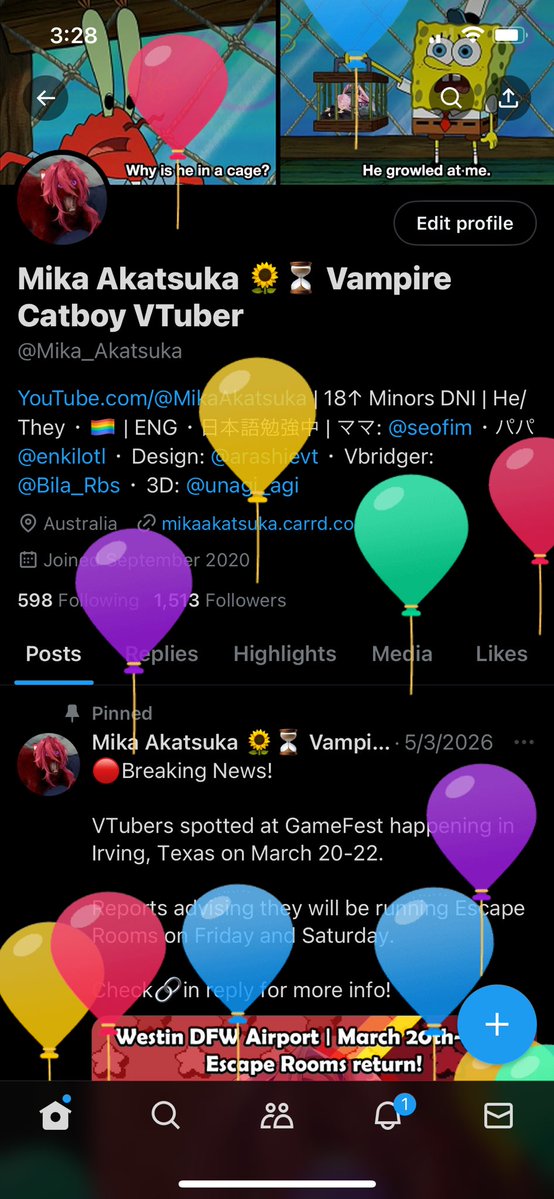 Mika Akatsuka 🌻⏳ Vampire Catboy VTuber tweet media