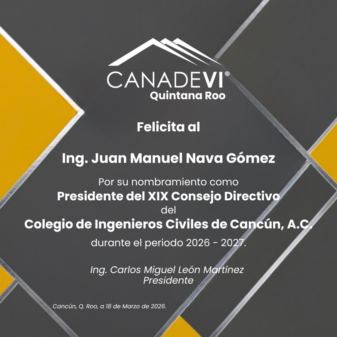 CANADEVI Quintana Roo Oficial tweet media