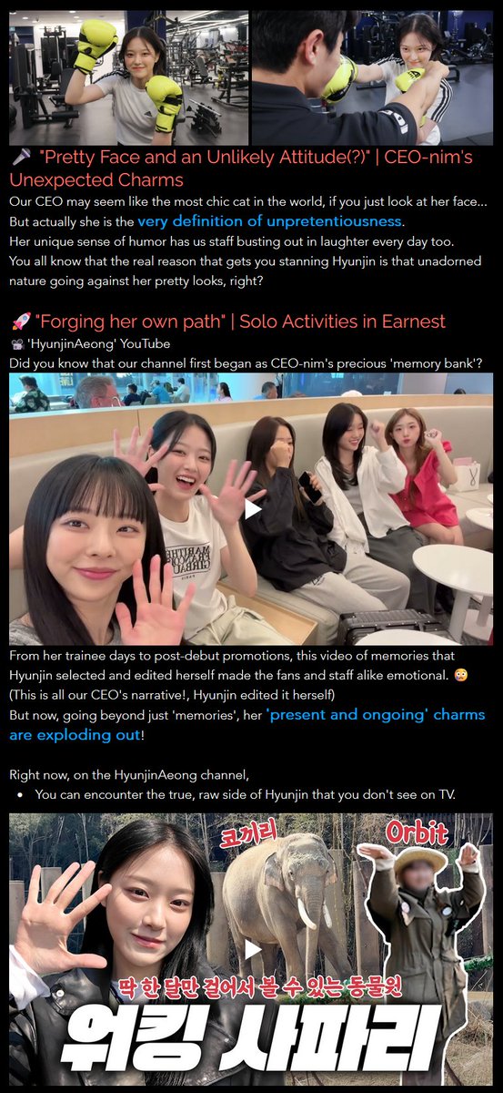 gointosubbit's tweet photo. [ENG] 260319 hyunjin_aeong blog post: "From Loona to Soccer Rookie, On the Real Kim Hyunjin Behind the Pretty Face"

(1/3)

Link to blog post: https://t.co/jMJXHNWSkG
Link to translation: https://t.co/vA3kRGoLiK https://t.co/kbv7WyCjtn