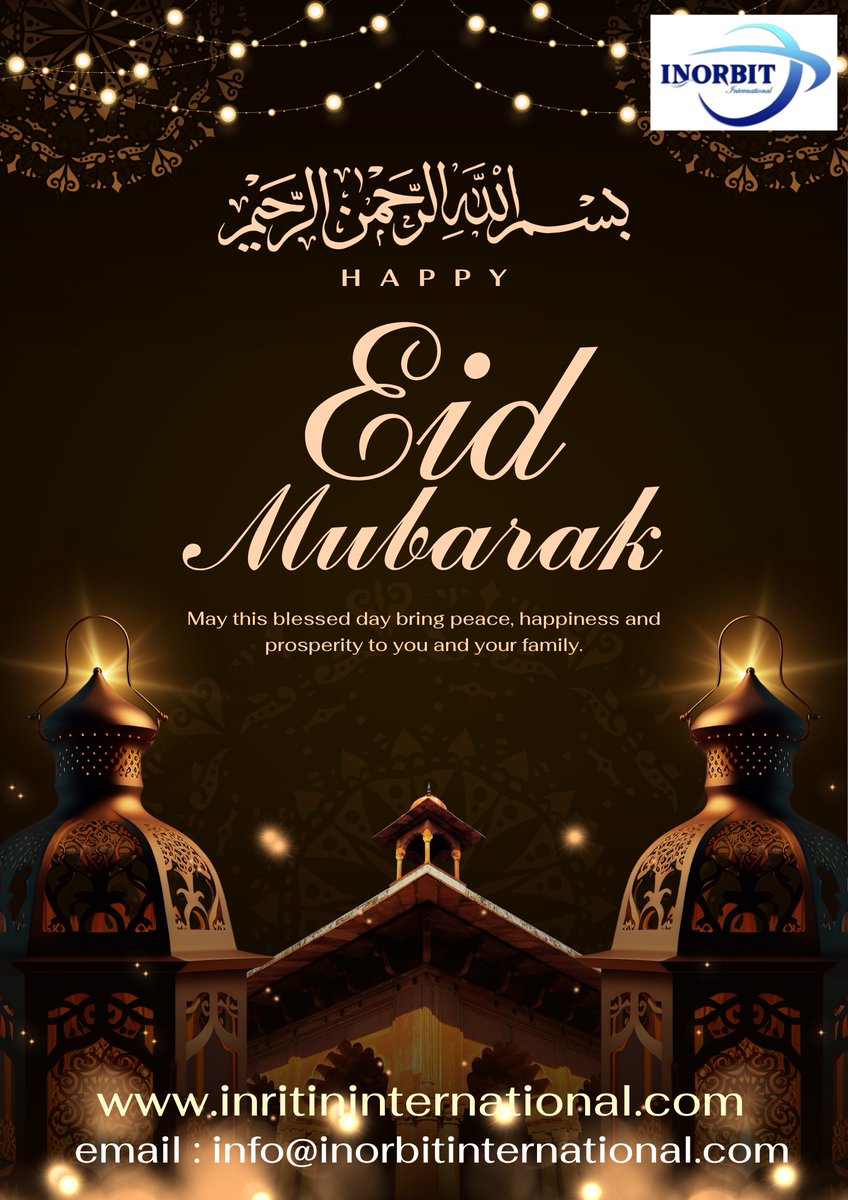 inorbitintl's tweet photo. Wishing all Happy Eid Mubarak https://t.co/enIw1fvUgl