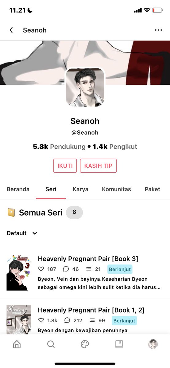 Seanohnside's tweet photo. Semua seri ada di sini😆
Versi lengkap dan lebih cepat ada di sini ya. Untuk kolektor yang mau pdf bisa ke lynk (paket bab). KK untuk update bab baru (versi satuan)

Lynk : https://t.co/qbJ4SdzzCC

Karyakarsa : https://t.co/2uj5aYERiy

Akan diupdate rutin pelan-pelan 🙏🏻 https://t.co/9MKcXX12rd