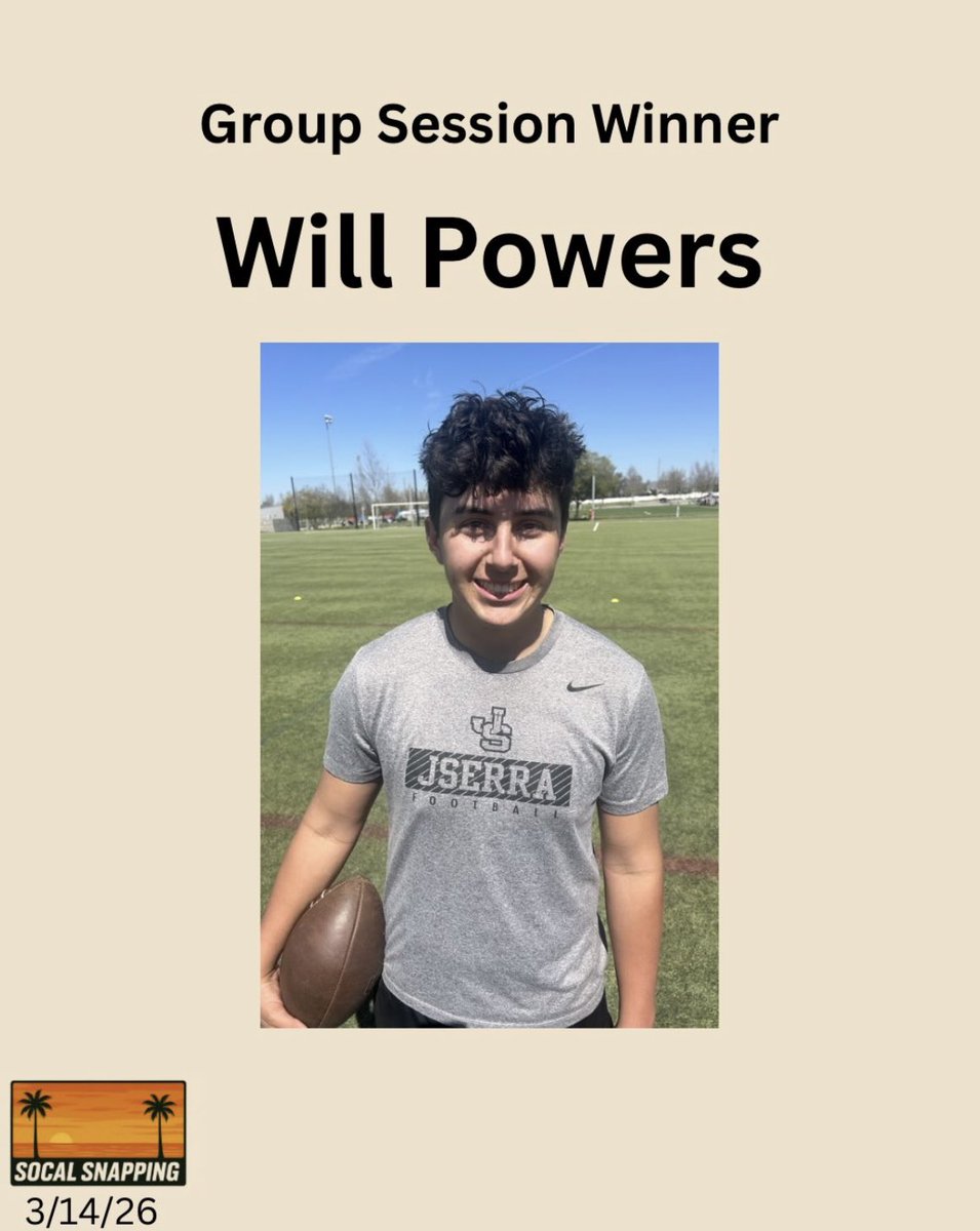 William Powers 4.5⭐️ ‘28 tweet media