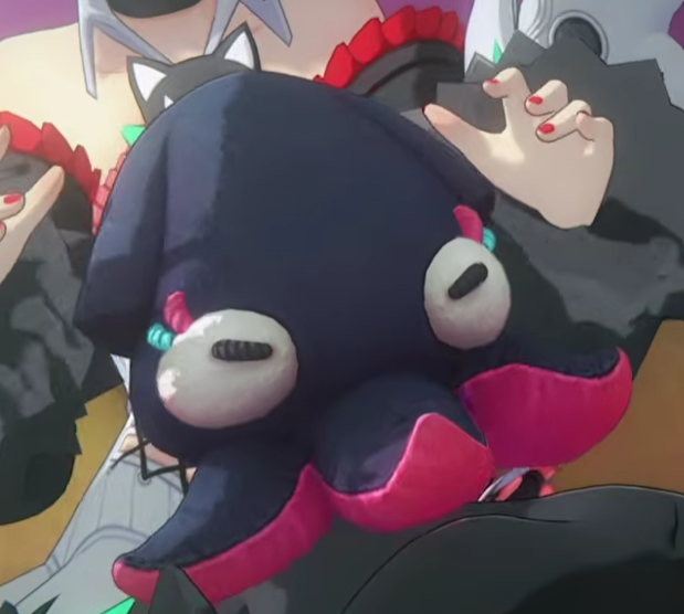 羽ちゃんはホタルイカのシリオン
羽やヘイローは発光して作っている