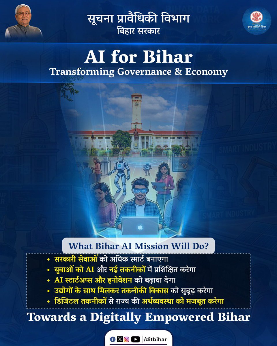 Department of Information Technology, Bihar tweet media