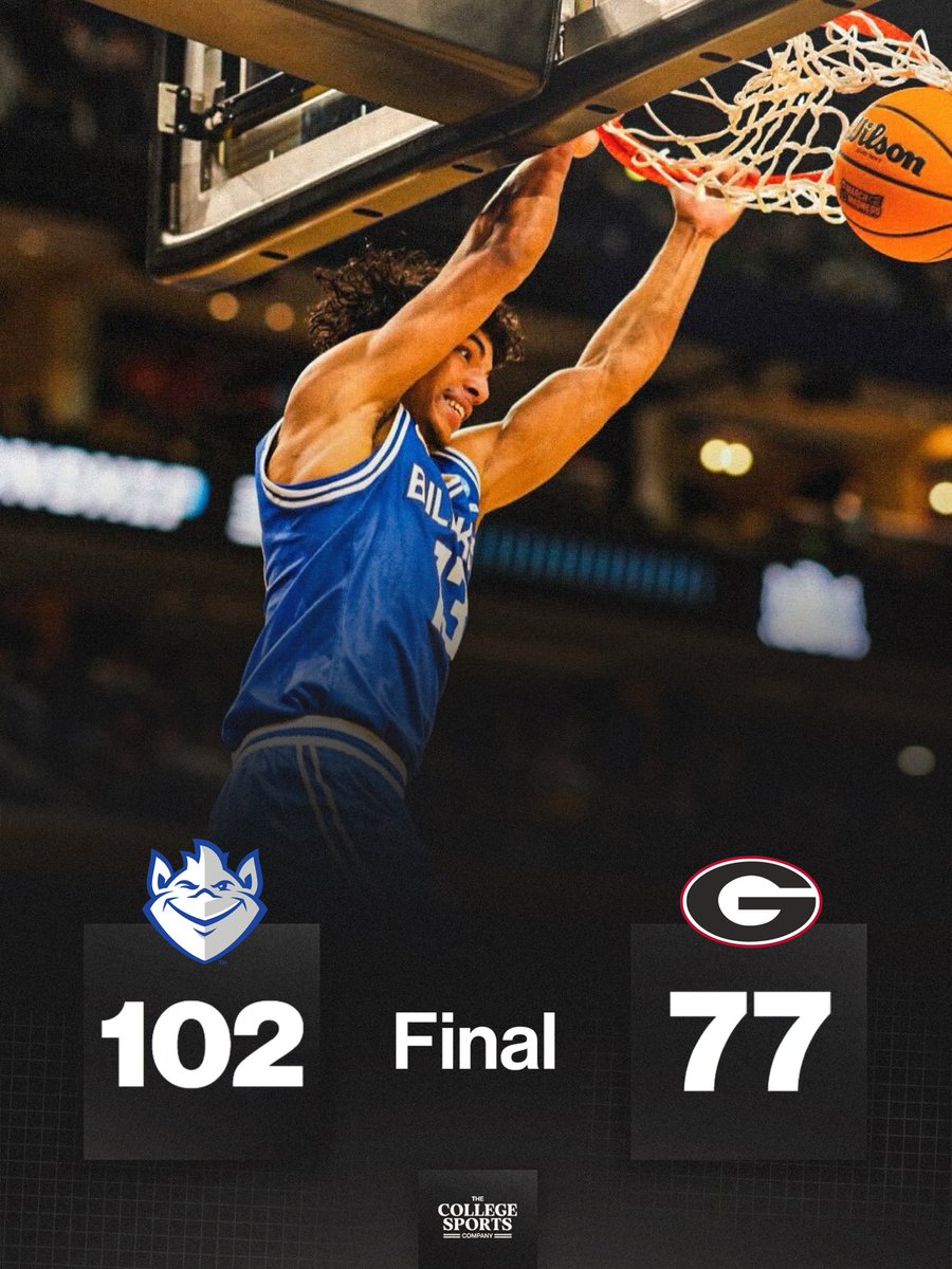 CollegeSportsCo's tweet image. ST LOUIS DOMINATES GEORGIA 102-77 TO ADVANCE TO THE NEXT ROUND OF THE NCAA TOURNAMENT😮‍💨

@SaintLouisMBB will play Michigan Saturday 👀